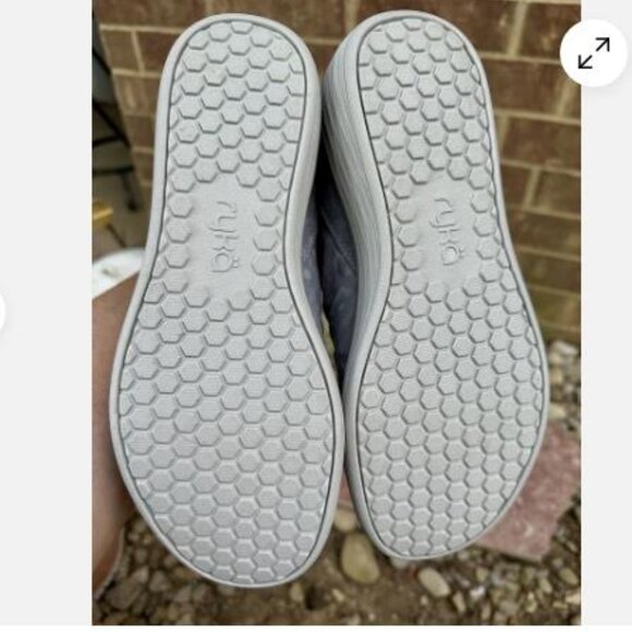 Ryka WOMANS Sz 8 Water Repellent Wedge Ankle Boots Niah Animal Gray - Picture 6 of 6